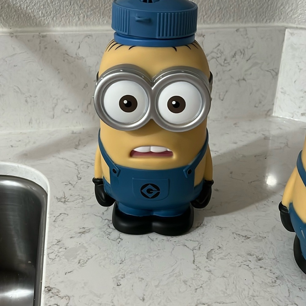 Minion Character Water Bottle